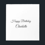 BLOC-NOTE PETIT ANNIVERSAIRE DE CUTIE<br><div class="desc">Conception</div>