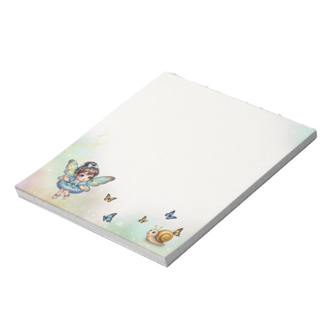 Bloc-note Petite fée adorable  (Tourné)