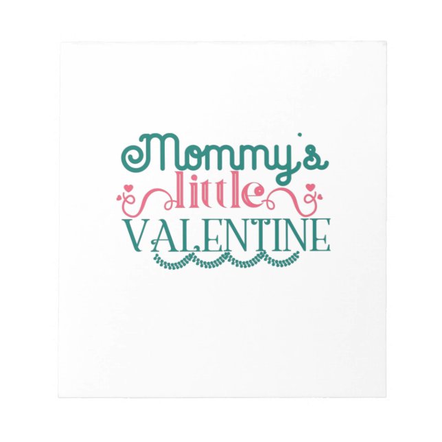Bloc-note Petite Valentine de maman Cadeau Couple (Devant)