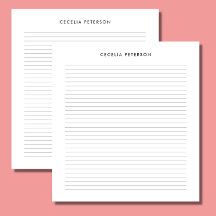 Petites lignes blanches noires classiques