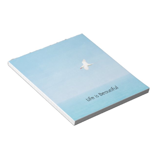 Bloc-note Phaéton à queue rouge de Kauai (ma photographie) (Incliné)