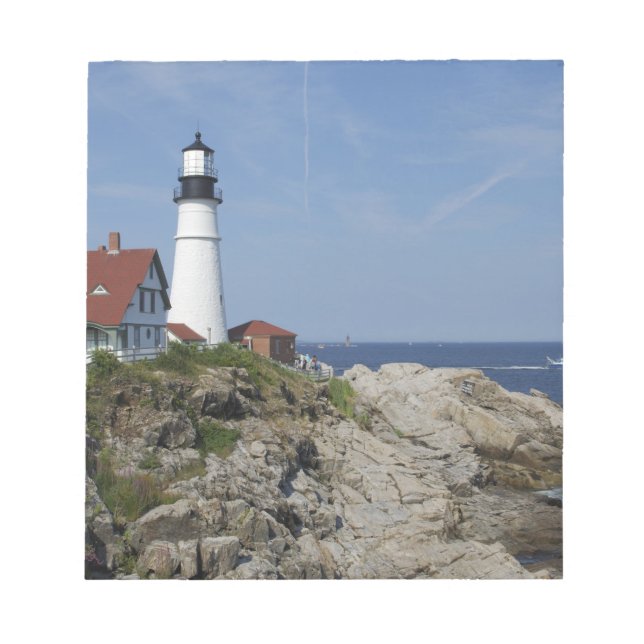 Bloc-note Phare de Portland Head, Cape Elizabeth, Maine, (Devant)