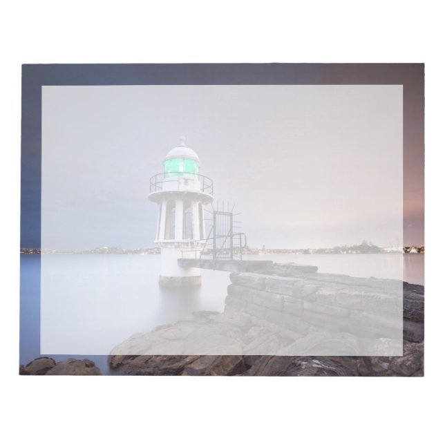 Bloc-note Phares | Phare de Cremorne Point Australie (Devant)