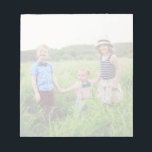 Bloc-note Photo minimaliste moderne simple<br><div class="desc">Ce bloc-notes est doté d'une photo pleine image (éclairée pour qu'il soit facile à utiliser comme bloc-notes). Ce bloc-notes photo fait un merveilleux cadeau pour les enfants,  mamans,  papas et grands-parents !</div>