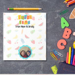 Bloc-note Photo personnalisée lunchbox note d'amour<br><div class="desc">Utilisez cet adorable bloc-notes pour écrire une note à votre personne préférée, ou aux gens ! Personnalisez avec une photo et un nom. Photo personnalisée de maman pour la lunchbox pour enfant Bloc-notes Ces notes d'amour personnalisées de la lunchbox photo sont parfaites pour quiconque pour envoyer un peu de gaieté...</div>