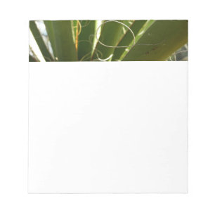 Bloc-note Photographie de la nature verte Feuille du Yucca