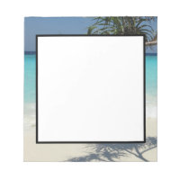Photographie de la scène de plage Tropical Blue Oc