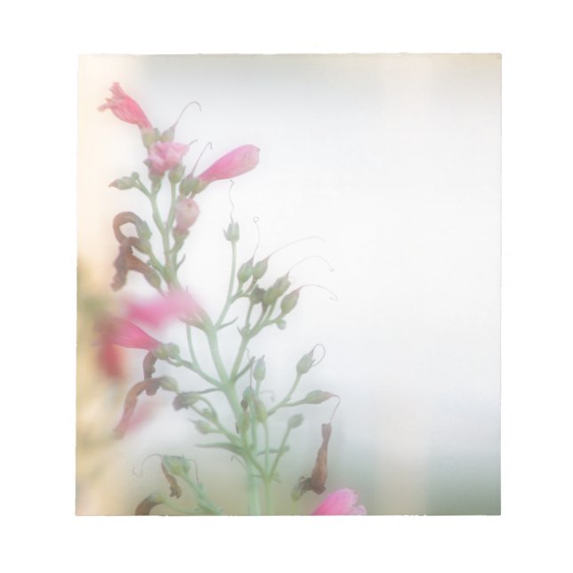 Bloc-note Photographie florale élégante (Devant)