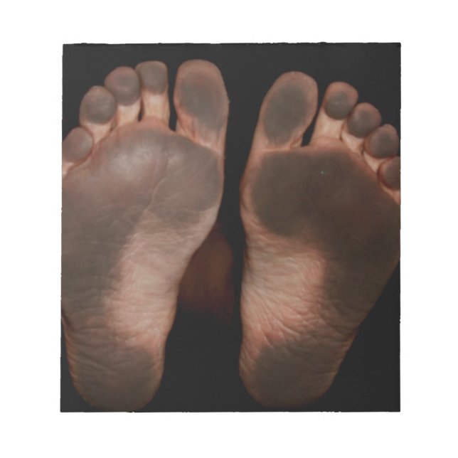 BLOC-NOTE PIEDS SABLES (Devant)