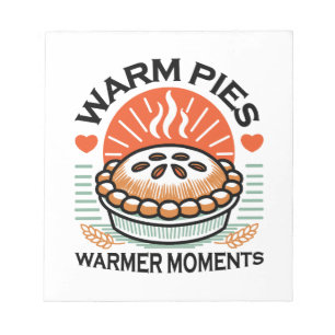 Bloc-note Pies chaudes Moments plus chauds - Conception d'au