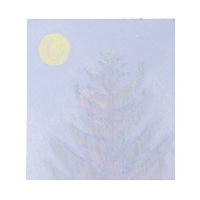 Bloc-note Pin Pleine lune (Devant)