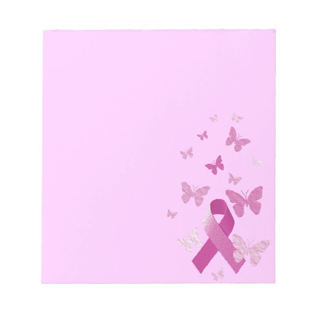 Bloc-note Pink Aware Ribbon (Devant)