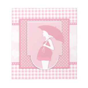Bloc-note pink maternity
