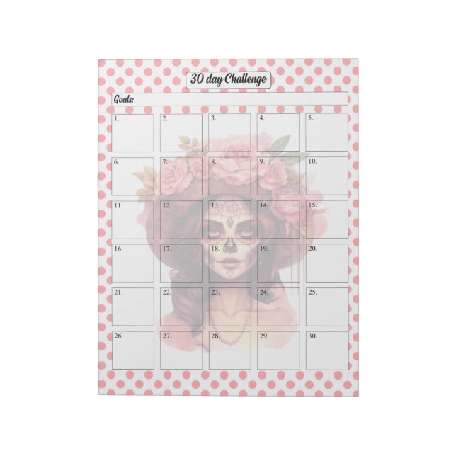 Bloc-note Pink Sugar Skull Tracker (Tourné)