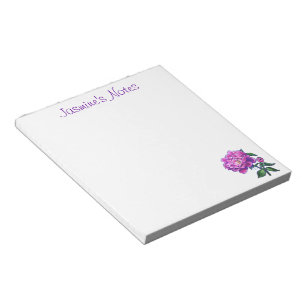 Bloc-note Pivoines