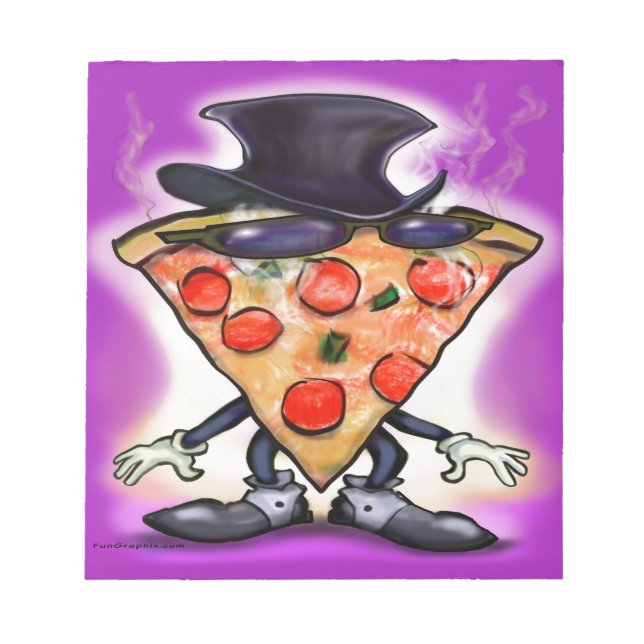 Bloc-note Pizza classique (Devant)