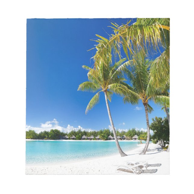 Bloc-note Plage tropicale (Devant)