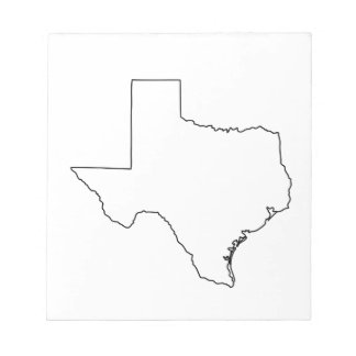 Bloc-note Plan de la collection Texas