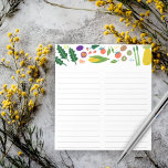 Bloc-note Plan des repas Légume de fruits Épicerie Liste des<br><div class="desc">Faites vos listes d'achats en style avec ce bloc-notes personnalisable d'épicerie,  de planification de repas ou de liste de choses à faire. Customisez ou ajoutez du texte pour répondre à vos besoins. Conserver ou supprimer les lignes aussi. Consultez ma boutique pour plus de tailles et de styles!</div>