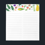 Bloc-note Plan des repas Légume de fruits Épicerie Liste des<br><div class="desc">Faites vos listes d'achats en style avec ce bloc-notes personnalisable d'épicerie,  de planification de repas ou de liste de choses à faire. Customisez ou ajoutez du texte pour répondre à vos besoins. Conserver ou supprimer les lignes aussi. Consultez ma boutique pour plus de tailles et de styles!</div>