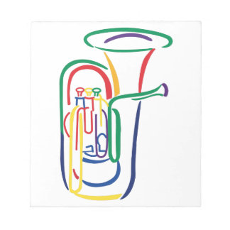 Bloc-note Plan Tuba