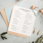 Bloc-note Planificateur de liste de contrôle mariage<br><div class="desc">Le planificateur Parfait avec une liste de contrôle de mariage avant pour que le futur marié puisse être en tête des choses et éviter le syndrome de bridezilla! Vous pouvez personnaliser chaque lot de la liste de contrôle ou la laisser telle quelle, mais n'oubliez pas de personnaliser avec vos noms...</div>