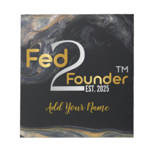 Bloc-note Plaque Fed2Founder