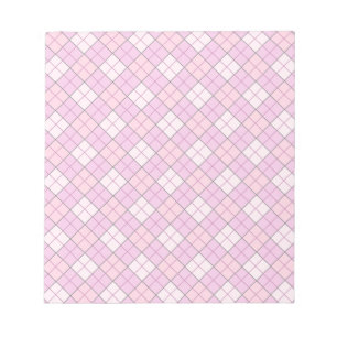 Bloc-note Plat rose