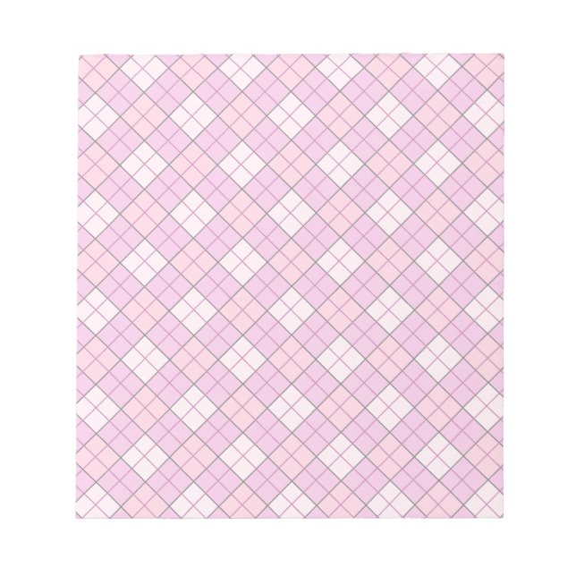 Bloc-note Plat rose (Devant)