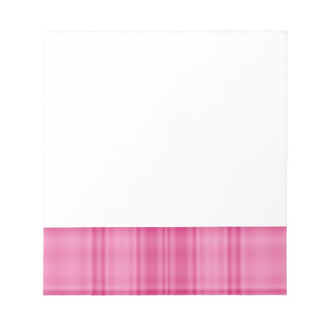 Bloc-note Plat rose (Devant)