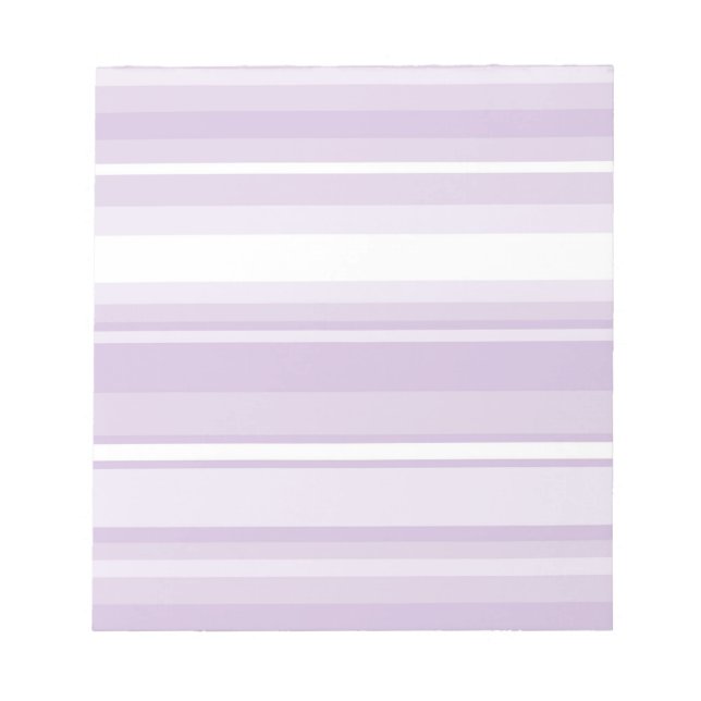 Bloc-note Poignée rayures violettes (Devant)