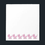 Bloc-note pois rose<br><div class="desc">Adorable buggy pois rose pour une fille.</div>