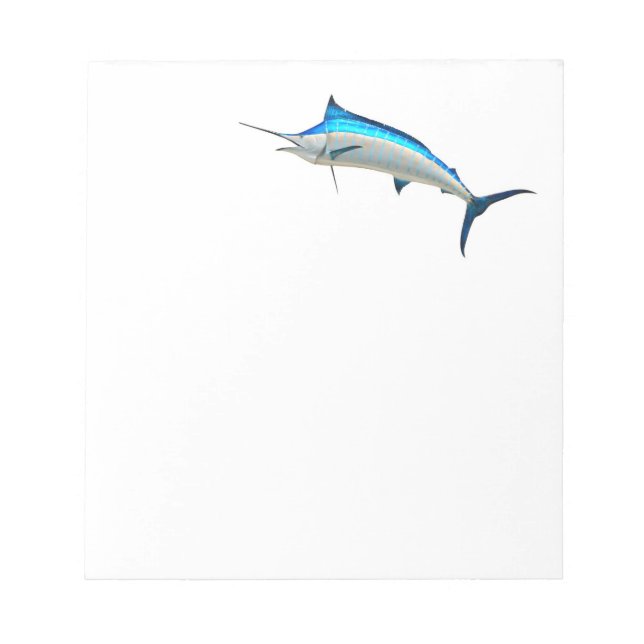 Bloc-note Poisson Blue Marlin (Devant)