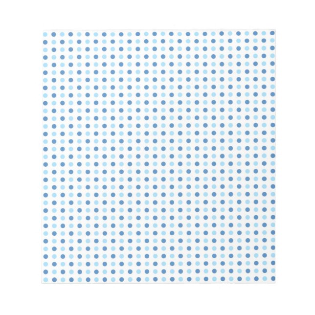Bloc-note Polka Dot Blues (Devant)
