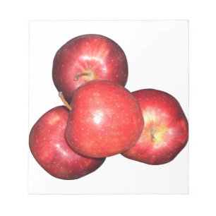 Bloc-note Pommes Rouges Douces et Croquantes - Impression de