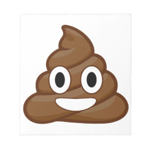 Bloc-note poop emoji