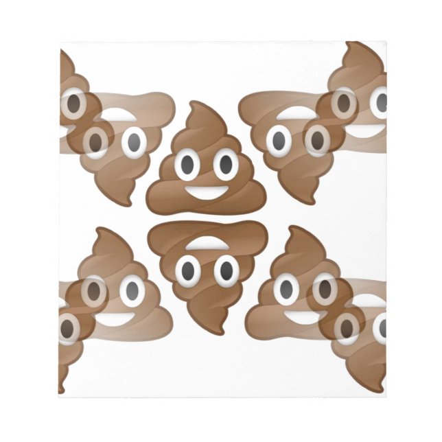 Bloc-note poop emojis (Devant)