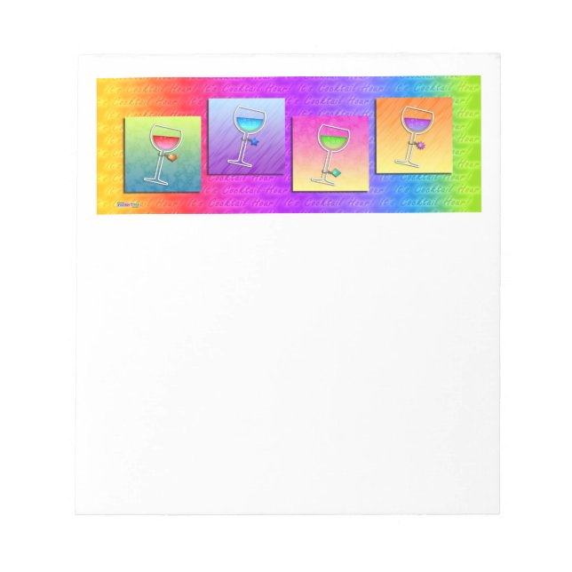 Bloc-note Pop Art WIN NOTEPAD (Devant)