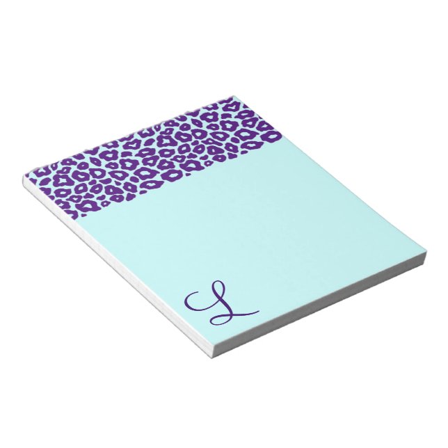 Bloc-note Pop Leopard Motif (Incliné)