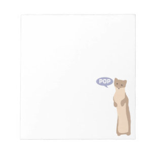 Bloc-note Pop va dans la farine