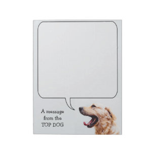 Bloc-note Portable personnalisé Funny Dog