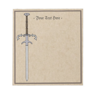 Bloc-note Porte du 16e siècle / Épée Processionnelle
