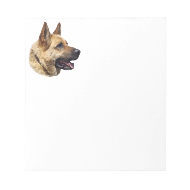 Bloc-note Portrait d'Alsatian German shepherd (Devant)