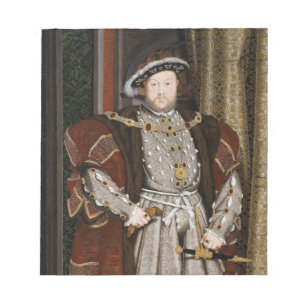 Bloc-note Portrait d'Henri VIII (Hans Holbein le Jeune)