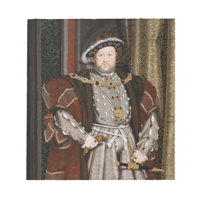 Bloc-note Portrait d'Henri VIII (Hans Holbein le Jeune) (Devant)