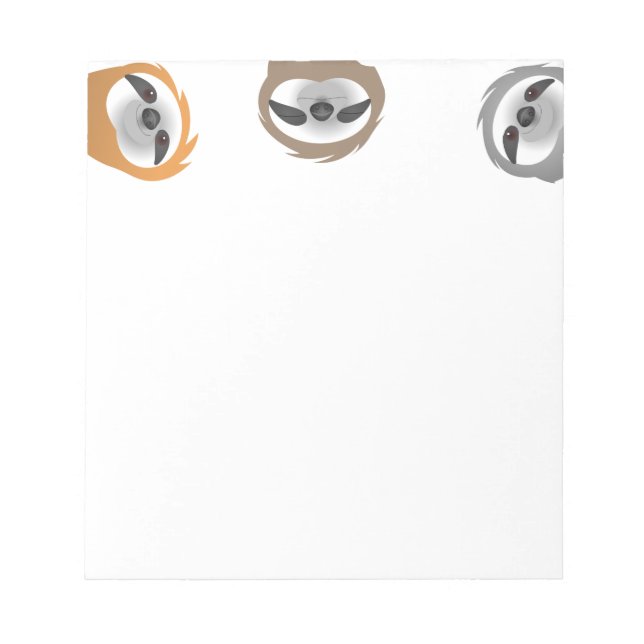 Bloc-note Poser des fentes amicales (Devant)