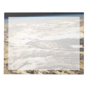 Bloc-note Poutres De Soleil Au Large De L'Océan Atlantique