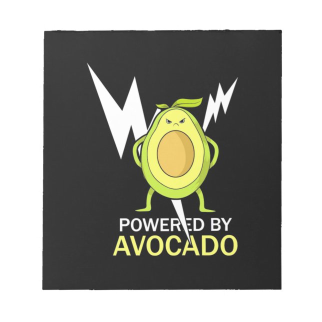 Bloc-note Powered by Avocado (Devant)