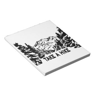 Bloc-note Prenez une citation Hippique paysage montagnard mo