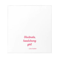 Pride and Prejudice Quote II - Cute Style